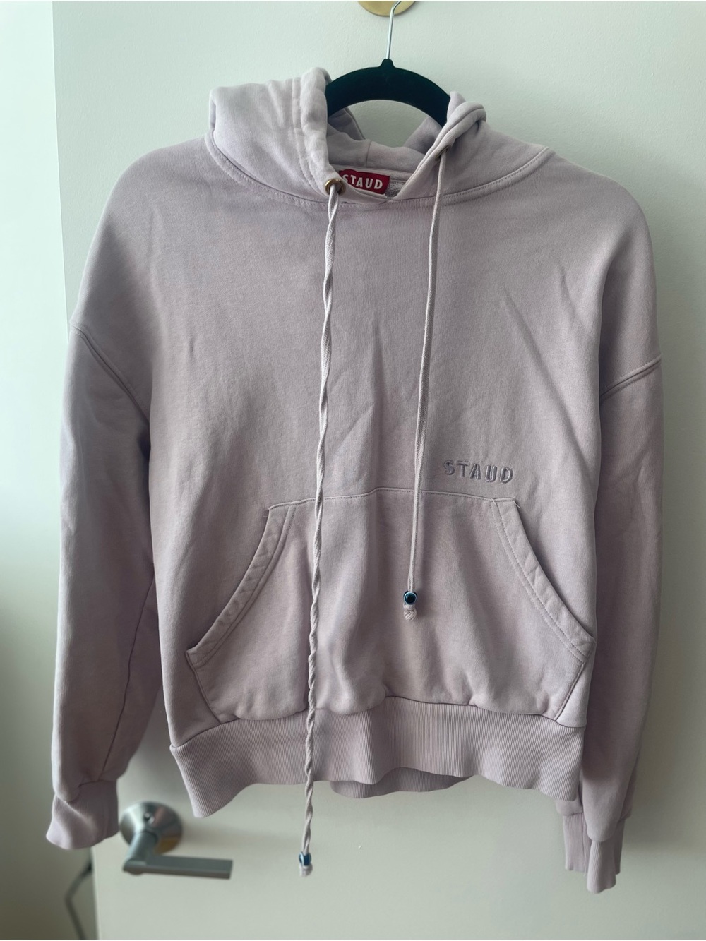STAUD Lavender Pullover Hoodie